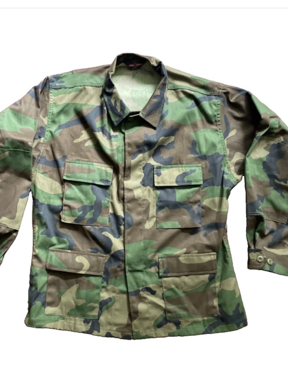 TRU-SPEC Tactical Jacket army CAMO Nylon/Cotton - mens Size LARGE Regular